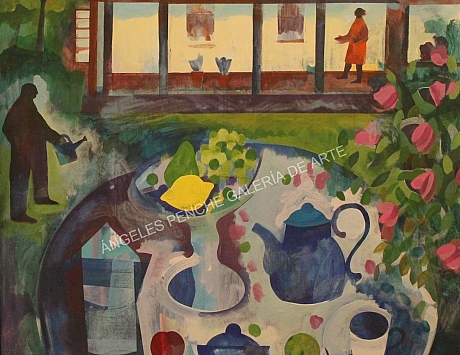 Mesa de jardín
