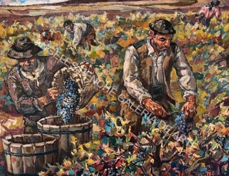 Vendimia en el Duero